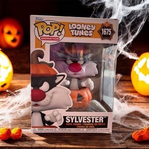 Funko Pop Looney Tunes Sylvester with Pumpkin 1675
